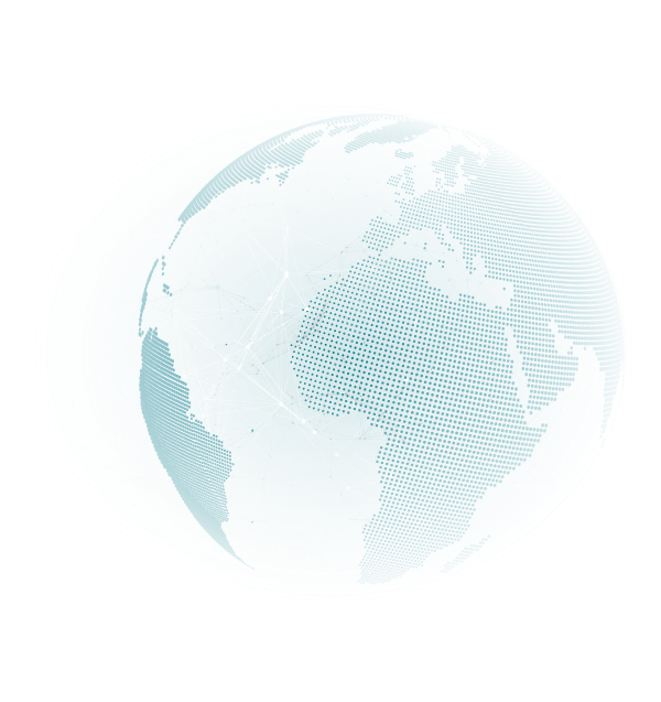 Globe illustration representing cross-region disaster recovery infrastructure